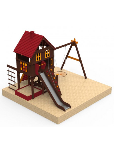 Ігровий майданчик з дерева Шале